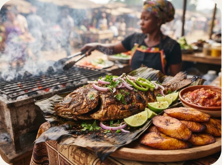 Grillades de Cocotiers